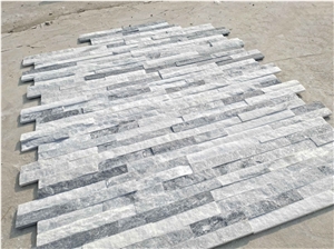 Stone Veneer Facade Stone White Quartize Culture Tile