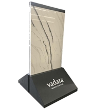 Floor Single Slab Stone Showroom Display Stand