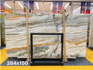 Iran Multicolor Onxy Polished Big Slabs