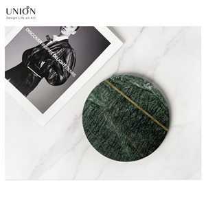 UNION DECO Round Cheese Board 12 Inches Tray For Wedding