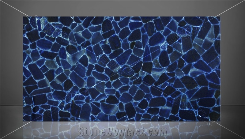 Calcite Blue Semiprecious Stone