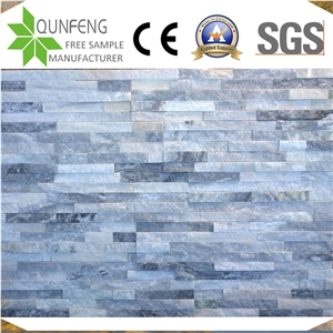 Cloud Grey Quartzite Stacked Stone Veneer