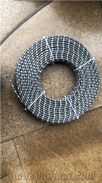 Quarry Wire Saw Equipment Rubber Diamond Wire Rope