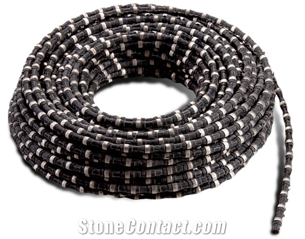 Quarry Wire Saw Equipment Rubber Diamond Wire Rope