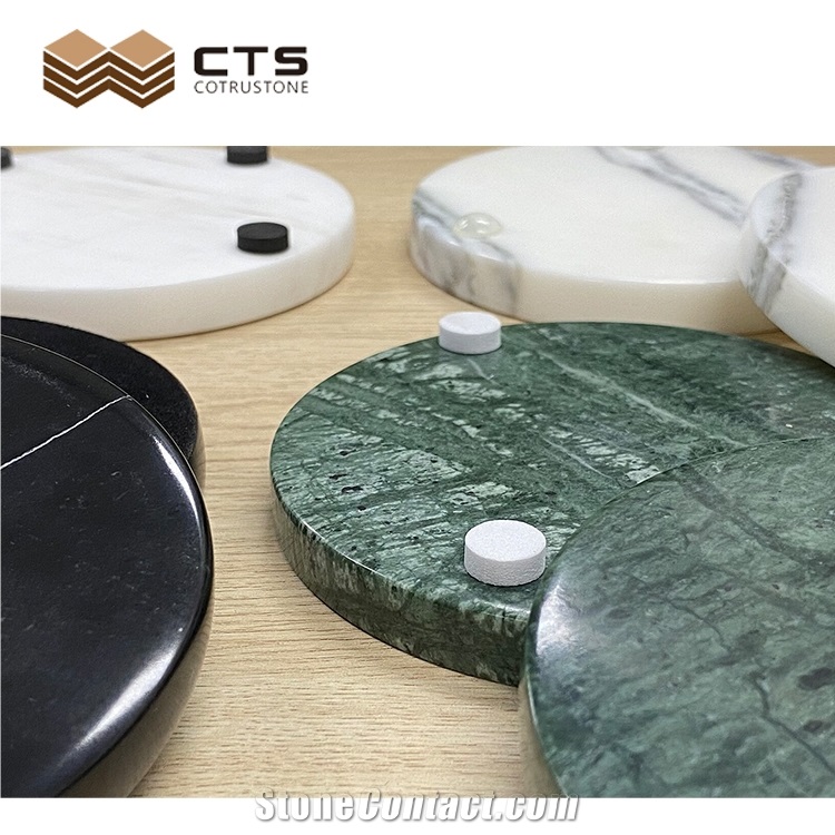 Marble Cup Mat High Quality Fancy Look Custom Size