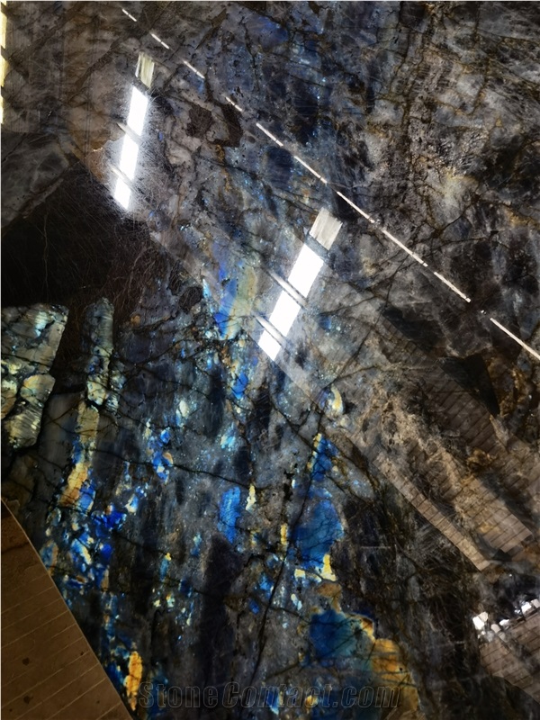 Labradorite Lemurian Blue Granite Table Top
