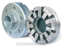 Diamond Satellite Grinding Polishing Wheel For Marble