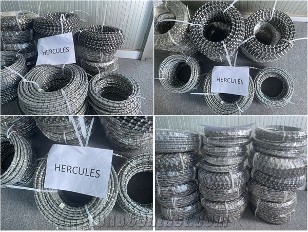 Rubberized Diamond Wires For Granite Quarry,Cutting Tools