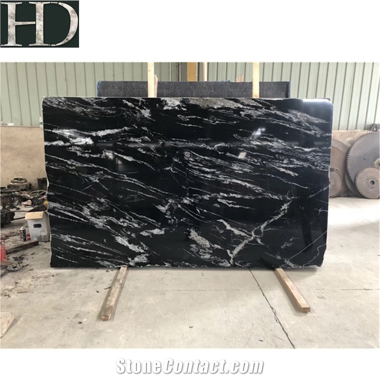 Royal Black Granite Slabs And Tiles