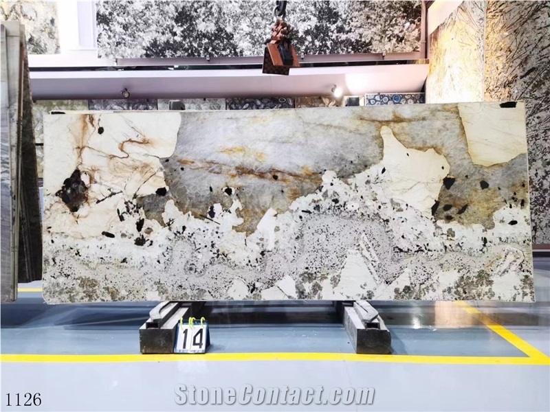 Brazil Pandora Granite White Wall Tile In China Stone Market