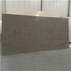 Hot Sale Grey Quartz Solid Surface Artificial Stone