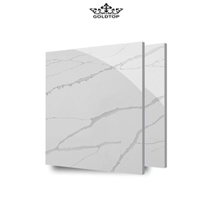 Polished Artificial Quartz Slab For Home Decoration