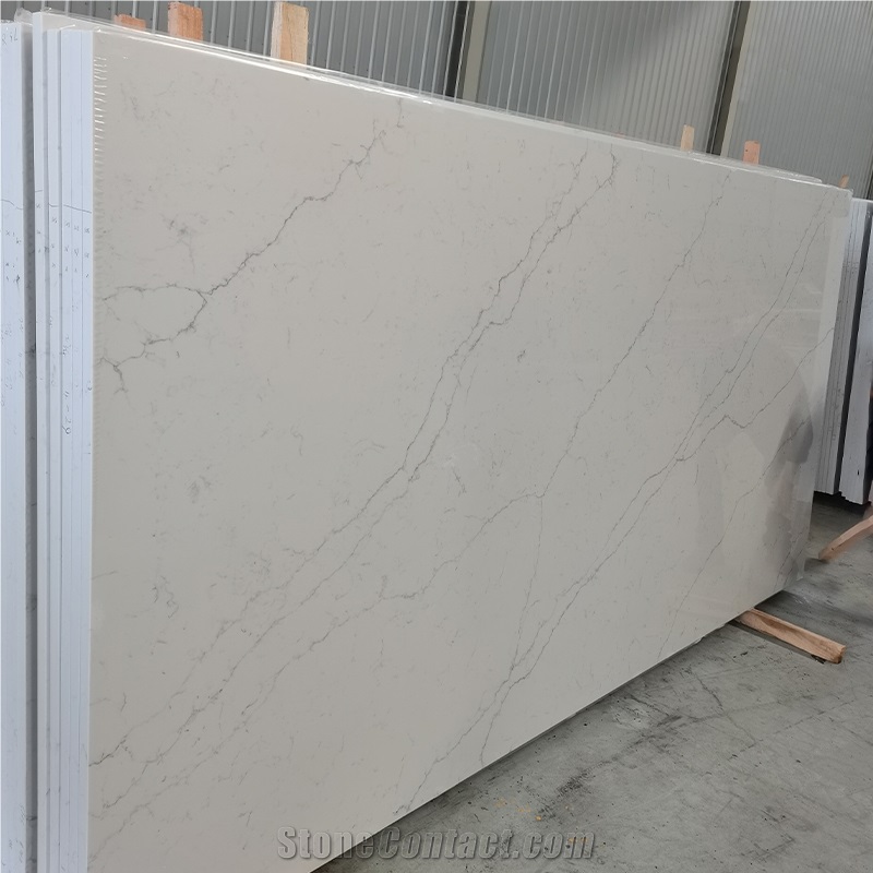 Venatino Statuario Gold Calacatta Quartz Slabs from China ...