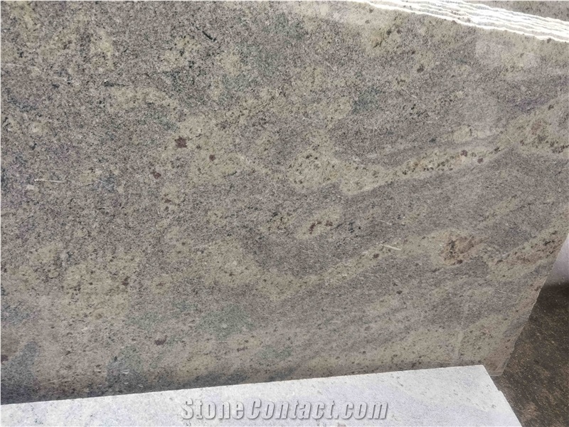 Goldtop Stone Kashmir White Granite Big Slab