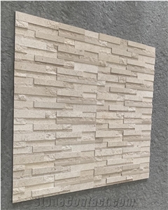 Beige Limestone Stone Veneer Wall Panels