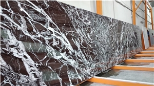 Dark Red Marble Blocks
