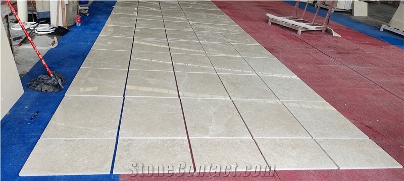 Beige Crema Ultraman Ottoman Beige Marble Tile Flooring Wall