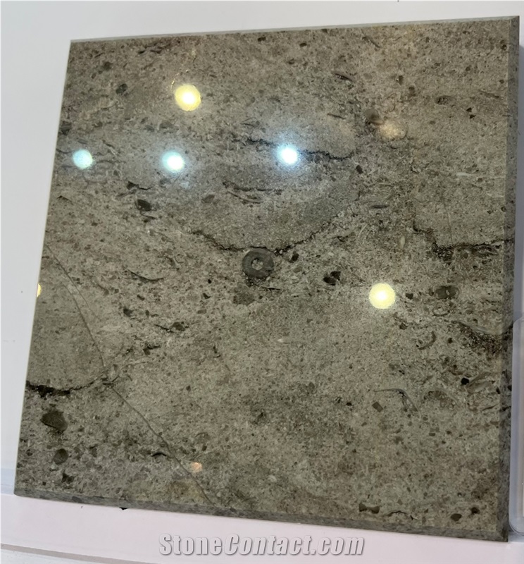 Brazil Luxury Ash Grey Marble Tiles For Wall