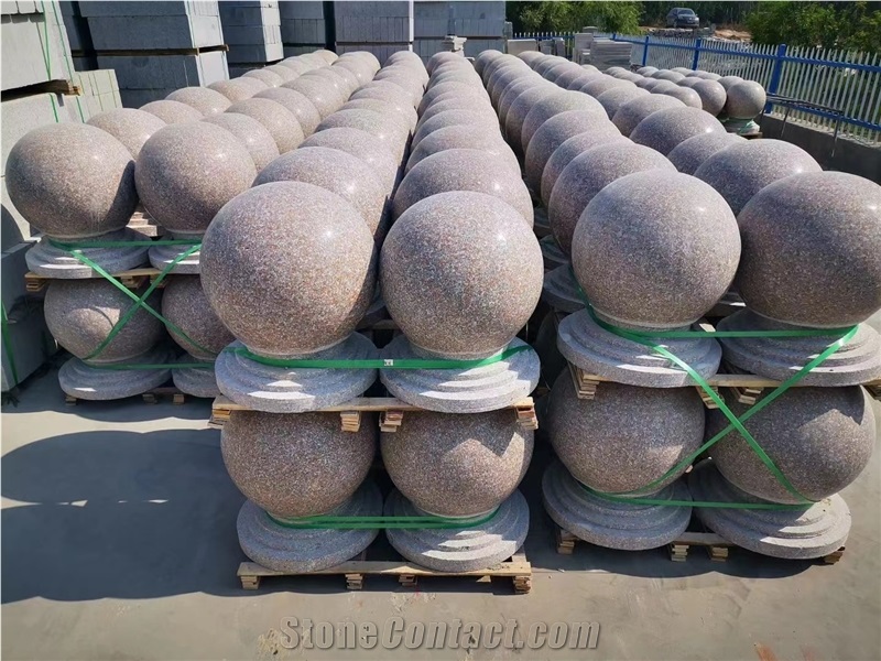 Cheap China Grey Granite Barriers Bollards Barricades