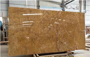 Crema Valencia Florida Crema Marble Gold Marble Slab