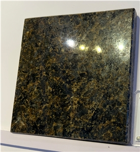 High End Gold Green Granite Polish