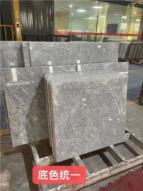 High End Hot  Ice Jade Grey Marble Tile For Floor Wall