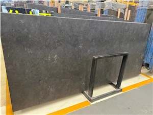 High Quality Cheap China Blue Limestone Leathered