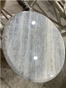HOT Blue Sky Marble Table Top Cafe Table Tops