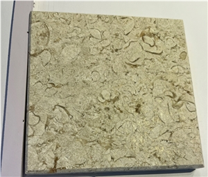 Hot Century Beige Limestone Tile Polish For Wall Floor