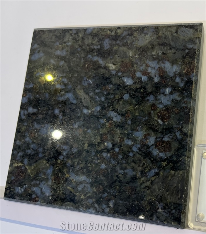 Hot Diamond Blue Granite Tile Polish Cheap Price