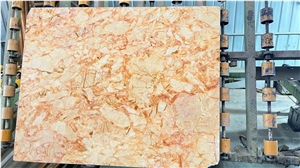 HOT Gold Beige Marble Slab For Wall