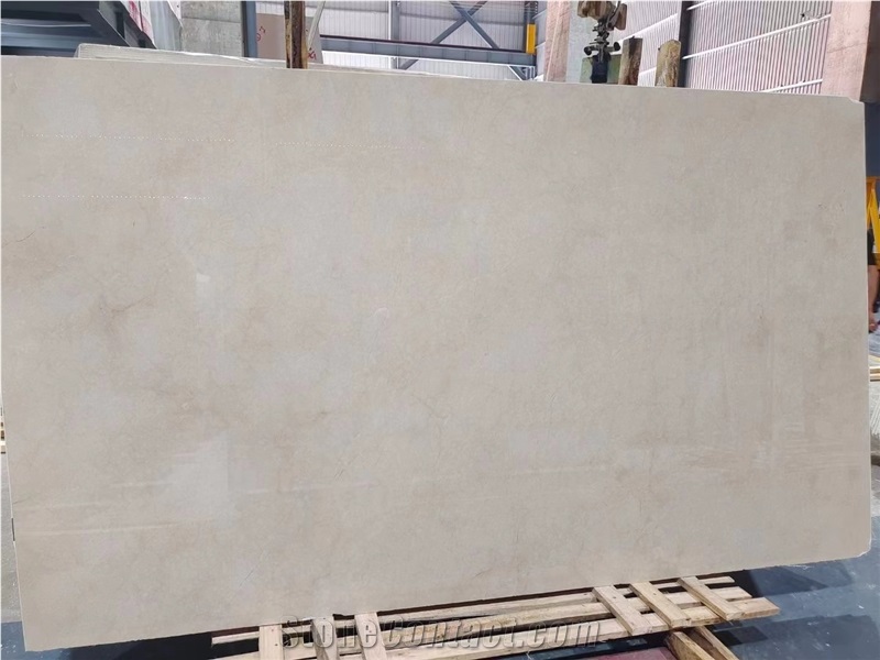 Ksm New European Beige Marble Slab Flooring