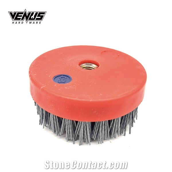 4 Inch Stone Surface Circular Abrasive Polishing Brushes
