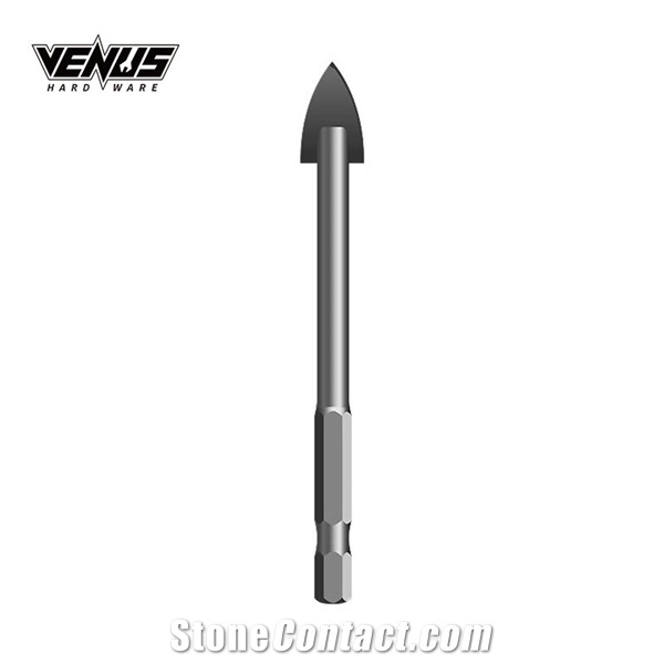 Cabide Alloy Grey Straight Handle Triangle Drilling Bit