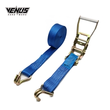 Cargo Lashing Blue Polyester Ratchet Tie Down Strap