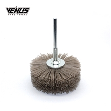 Polishing Abrasive Buffing With Shaft Steel Wire Wheel Brush