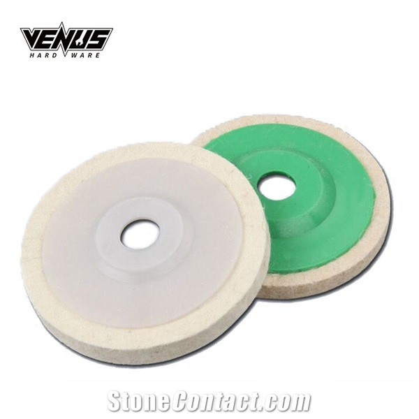 Round Wool Felt Angle Grinder Polishing Disc Buffing Wheels