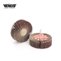 Sanding Vertical Flap Disc Abrasive Flap Wheel With Shaft