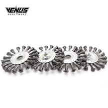 Stainless Steel Twisted Knot Wire Wheel Brush