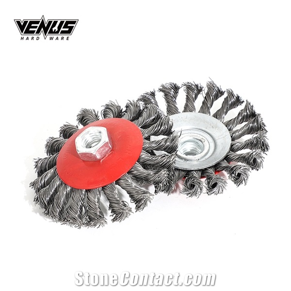 Steel Abrasive Circular Twisted Wire Cup Brush