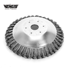Trimmer Head Wire Brush Steel Knotted Wire Wheel Brush
