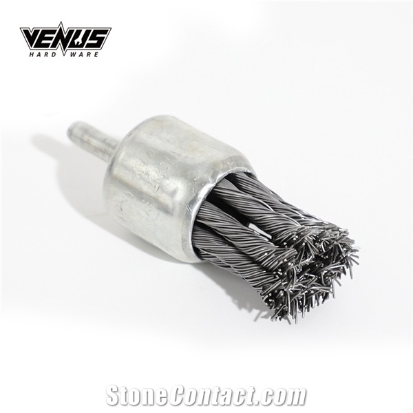 Wire End Brush For Cleaning Polishing