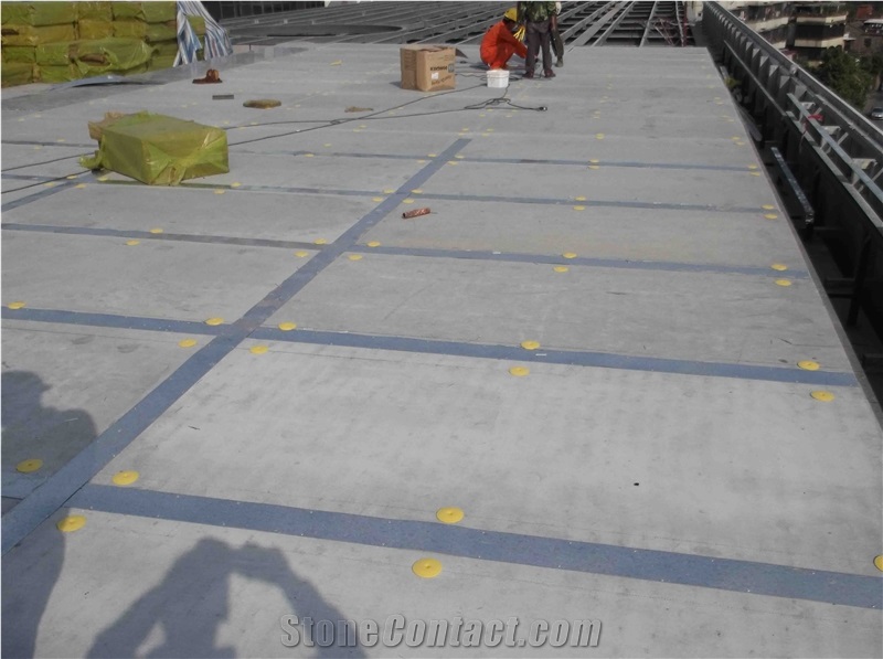 Fiber Cement Slab In Size 2440*1220Mm Applied To Big Project