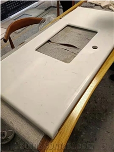 Artificial Marble Bathroom Tops, Quartz Vanity Tops