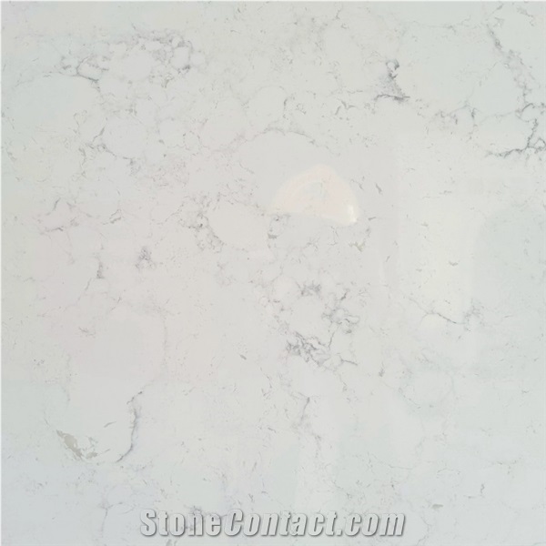 Carrara White Highly Imtimated Artificial Marble Grey