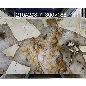 Luxury Exotic Patagonia Quartzite For Background Wall Design