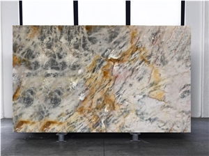 Cristallo Azur Quartzite Slabs