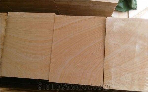 Cheapest China Teak Wood Sandstone Tiles