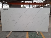 Vq8080 Calacatta Collections/Quartz Slabs From Vietname