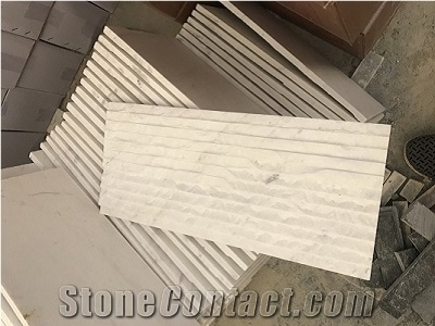 Crystal Pure White Stone Wall Cladding